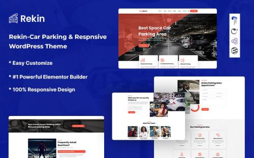 Rekin - Car Parking WordPress Theme theme free